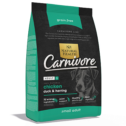Natural Health Hondenvoer Adult S Carnivore 15 kg