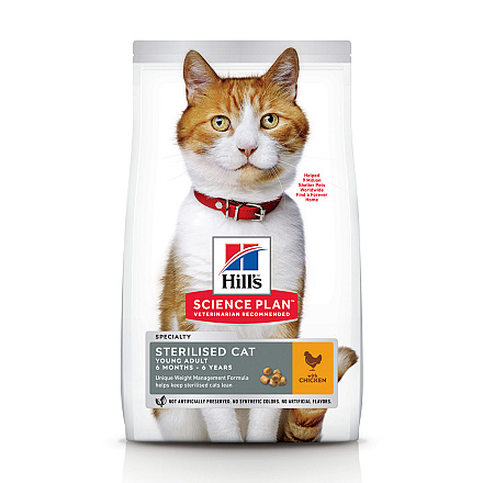 Hill's Science Plan Young Adult Sterilised Cat kip 10 kg