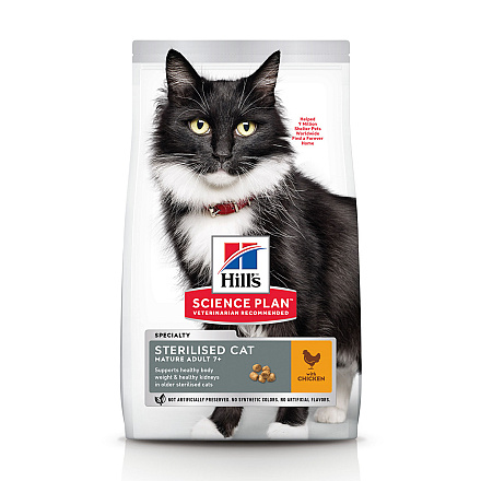 Hill's Science Plan Mature Adult Sterilised Cat kip 10 kg