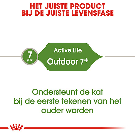 Royal Canin Kattenvoer Outdoor 7+ 10 kg