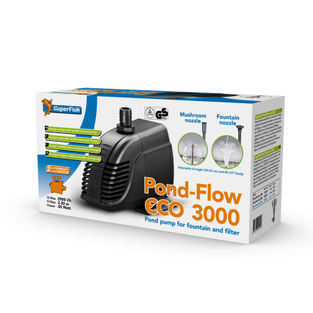 SuperFish Pond Flow Eco 3000