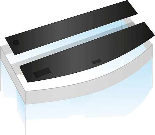 Juwel kleppenset Vision 260 zwart