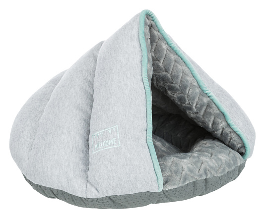 TRIXIE schuilplaats Puppy/Junior Lichtgrijs/Mintgroen