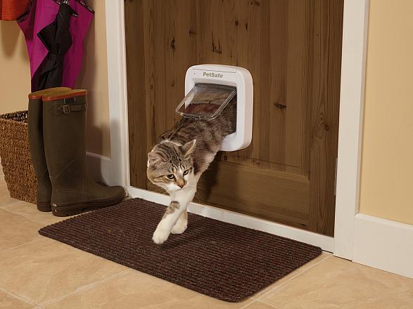 PetSafe Microchip kattenluik Cat Flap wit