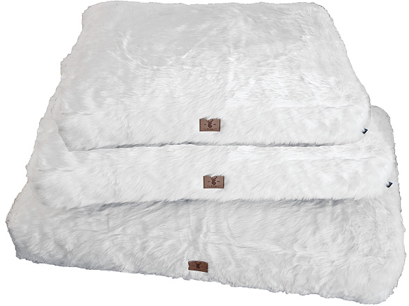 Boony EST. 1941 hondenkussen polar white