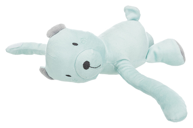 TRIXIE knuffelset deken Beer Puppy/Junior Grijs/Mintgroen