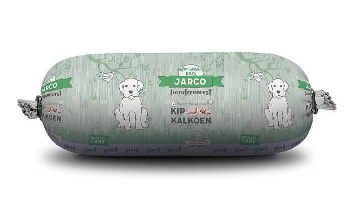 Jarco hondenworst Giant Kip/Kalkoen <br>750 gr