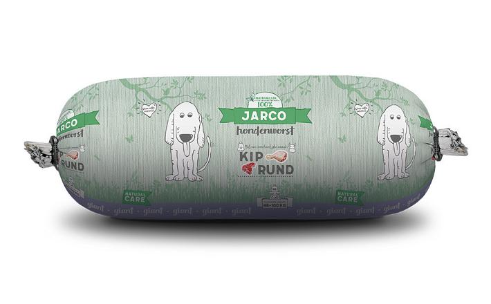 Jarco hondenworst Giant Kip/Rund 750 gr