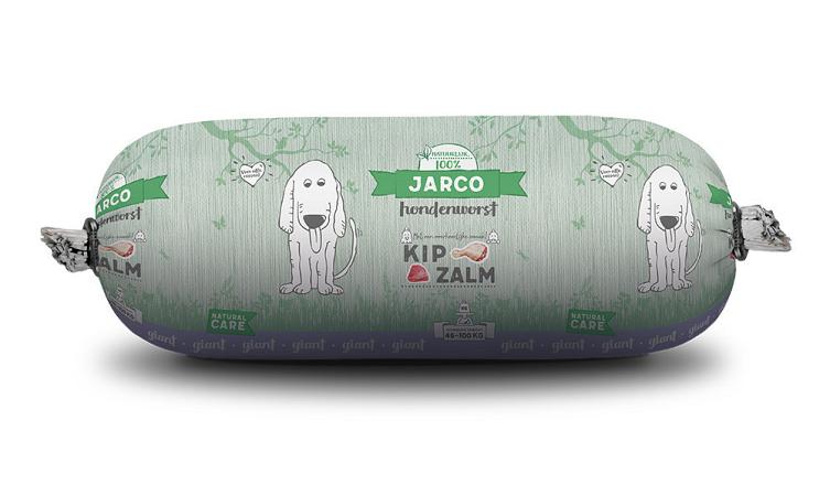Jarco hondenworst Giant Kip/Zalm 750 gr