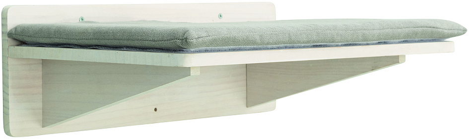 TRIXIE Ligplateau met Kussen Muurlandschap Wit