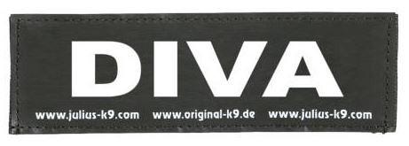 Julius K9 Velcro stickers S DIVA