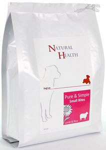 Natural Health Pure & Simple Small Bite Lamb 400 gr